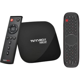 تصویر اندروید باکس تسکو مدل TAB ECO به همراه ریموت کنترل تسکو TRC 192 Android Box Tsco model TAB ECO with Tsco TRC 192 remote control