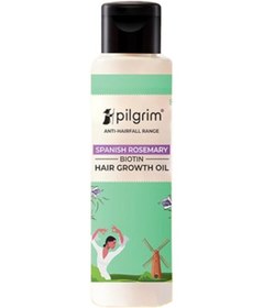 تصویر روغن رشد مو بیوتین 100 میلی‌لیتر برند pilgrim Biotin Hair Growth Oil 100 ml