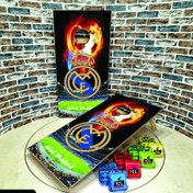 تصویر کورن هول رئال مادرید بهمراه 8 عدد کیسه icl 