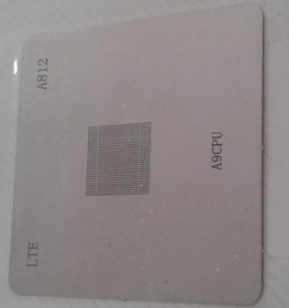 تصویر شابلون A812 IC CPU 