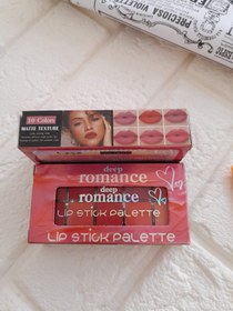 تصویر پلت رژلب 10 رنگ رومنس 