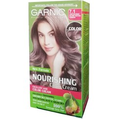 تصویر کیت رنگ مو گارنیک کد GARNIC Nourishing Color Cream 7.1 