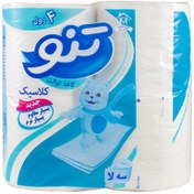 تصویر دستمال توالت رولی تنو 3 لایه 4 عددی ا دسته بندی: دسته بندی: