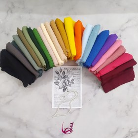 تصویر شال پفکی ساده سایز ۸۰ در ۱۸۰ 