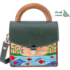 تصویر مینی بگ چرم دوشی نازنین 