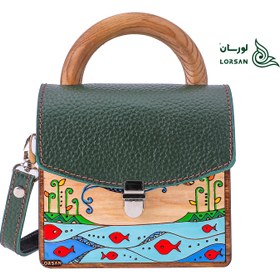 تصویر مینی بگ چرم دوشی نازنین 