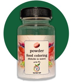 تصویر رنگ پودری زمردی – 50 گرمی 