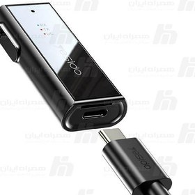 تصویر دانگل بلوتوث خودرو شارژی Yesido YAU41 AUX Yesido YAU41 AUX Bluetooth Audio Adapter