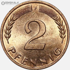 تصویر سکه 2 فنیگ آلمان 1967 (UNC) 