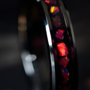 تصویر حلقه اوپال آتشین قالب باریک 