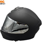 تصویر کلاه کاسکت 935 FLASH فک متحرک مشکی مات 