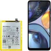 تصویر باتری گوشی موتورولا Moto G22 با کد فنی NH50 