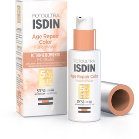 تصویر ضد آفتاب فیوژن واتر رنگی ایج ریپیر ایزدین SPF 50 