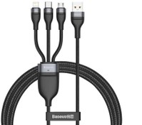 تصویر کابل شارژ سریع سه سر باسئوس مدل Flash Series II طول ۱.۲ متر 