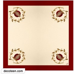 تصویر رومیزی مخمل دکوتین ، مدل ناردون 