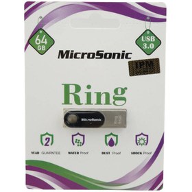 تصویر فلش ۶۴ گیگ میکروسونیک Microsonic RING USB 3.0 