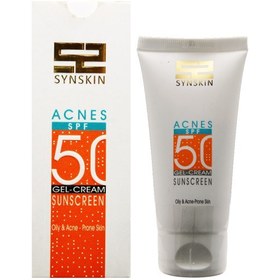 تصویر کرم ژل ضدآفتاب پوست مستعد جوش اکنس ساین اسکین (SPF 50) 