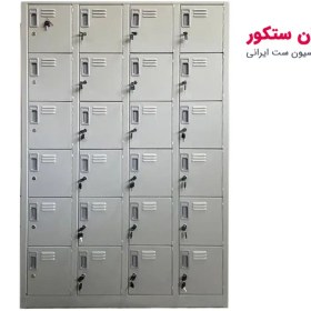 تصویر کمد جا کفشی 24 درب - ایران ستکور 