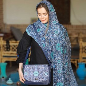 تصویر ست کیف و شال زنانه پرستو کد 01 Parstoo Women Bag and Shawl Set Code 01