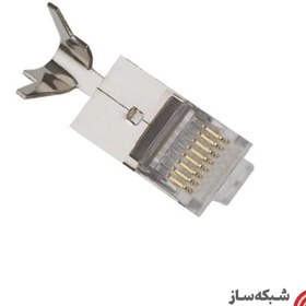 تصویر کانکتور Cat6A کی نت پلاس بسته 20 عددی مدل KP-NC6AS20 Knet Plus KP-NC6AS20 Cat6A STP Connector-20PCS