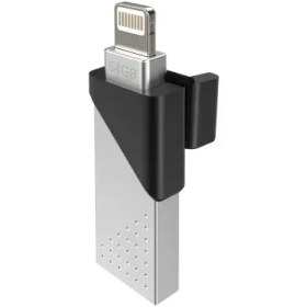 تصویر فلش Lightning / USB 3.1 Gen 1 سیلیکون پاور مدل xDrive Z50 با ظرفیت 64 گیگابایت ا xDrive Z50 Lightning / USB 3.1 Gen 1 64GB Flash Memory xDrive Z50 Lightning / USB 3.1 Gen 1 64GB Flash Memory