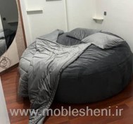 تصویر بین بگ مخملی بزرگ سایز ۱۸۰ در ۷۰ 