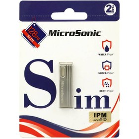 تصویر فلش ۱۲۸ گیگ میکروسونیک Microsonic SLIM 