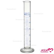 تصویر مزور شیشه ای 50 سی سی پایه گرد - یونی گلس glass measuring cup 50cc - Uniglass