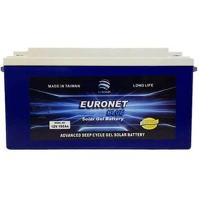 تصویر باتری ۱۲ ولت ۱۰۰ آمپر یورونت | Euronet 12V 100Ah Battery 