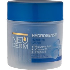 تصویر کرم مرطوب کننده نئودرم مدل Hydrosense حجم 150 میلی لیتر 