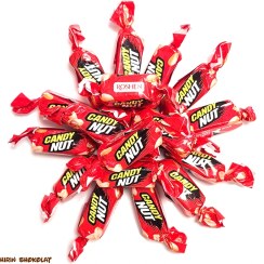 تصویر کندی نات قرمز با مغز بادام زمینی (فله) - ۲۵۰ گرم Candy Nut
