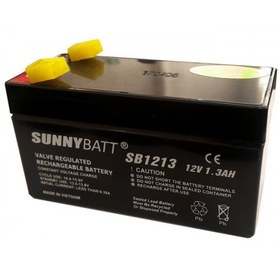 تصویر مشخصات – قیمت باتری یو پی اس 12 ولت 1.3 آمپر ساعت سانی بت مدل SB1213 
