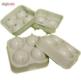 تصویر قالب یخ مدل B622 بسته 2 عددی - زرد 