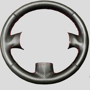 تصویر روکش فرمان پژو مدل بازودار مناسب برای پژو ۲۰۶ 