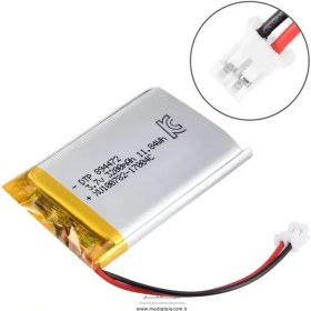 تصویر باتری لیتیوم پلیمر 3.7v ظرفیت 2000mAh کد 703442 703442 2000mAh Lithium Polymer Battery