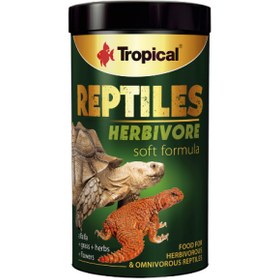 تصویر غذای خزندگان گیاهخوار تروپیکال مدل Reptiles Herbivore وزن 65 گرم 