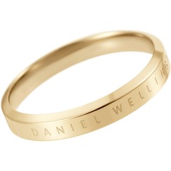 تصویر انگشتر دنیل ولینگتون سری CLASSIC گلد (طلایی) - سایز 7 (قطر داخلی 17.3 میلی متر) / جعبه ساده روبان پیچ (رایگان) ا daniel wellington classic ring - gold daniel wellington classic ring - gold