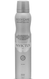 تصویر اسپری خوشبو کننده بدن بادی کر مدل اینوکتوس اسپرت و مردانه ۲۰۰ میل Body Care Invictus For Men 200ml