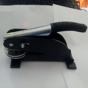 تصویر مهر برجسته دایره رومیزی سایز 50 