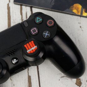 تصویر روکش آنالوگ دسته بازی Play Station/XBOX طرح Call Of Duty Black Ops 4 مشکی Play Station/XBOX Controller Analogue Cover