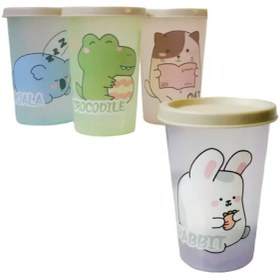 تصویر لیوان درب دار 250 میل 