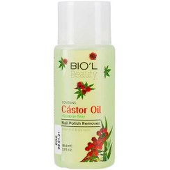 تصویر مایع لاک پاک کن 100میل بیول Biol Nail Polish Remover 100ml