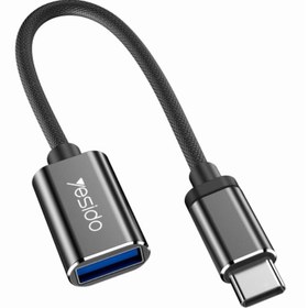 تصویر تبدیل USB به Type-C برند yesido GS01 