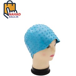 تصویر کلاه مش آبی مدل 003 