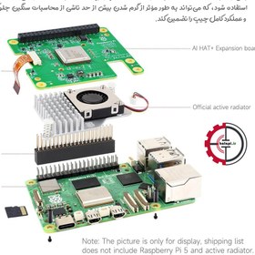 تصویر هت هوش مصنوعی رزبری پای +Raspberry Pi AI HAT با قدرت 26TOPS 
