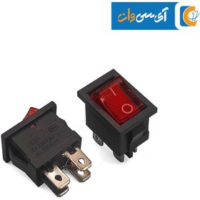 تصویر کلید راکر LIGHT ROCKER SWITCH 4P 2C 15 21 LIGHT ROCKER SWITCH 4P 2C 15 21