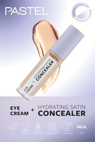 تصویر کانسیلر اورجینال برند Pastel مدل Eye Cream Hydrating Satin Concealer کد 770282978 