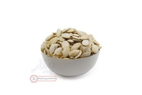 تصویر تخمه کدو مرمری خام 150 گرم Great Raw Marble Pumpkin Seeds 150g