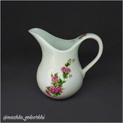 تصویر پارچ دوغ خوری گلسرخی 