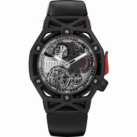 تصویر ساعت مچی مردانه هابلوت فراری مدل Hublot Ferrari Tourbillon 